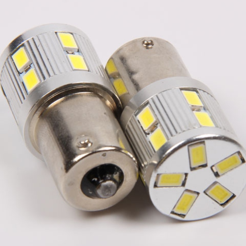 6v 12v 1156 17smd 5730 LED-lampor för ersättning av signaler