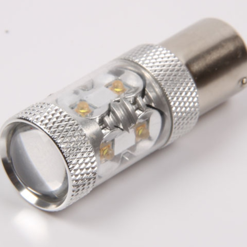 högeffekt 50w Osram chips 1156 p21w py21w ba15s bau15s auto led blinkersljus ledde upp ljus